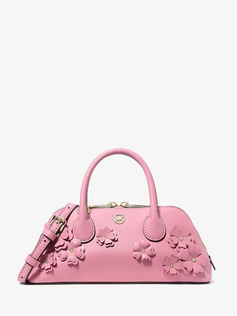 Michael Kors Pink Floral
Applique Satchel Handbag
Crossbody